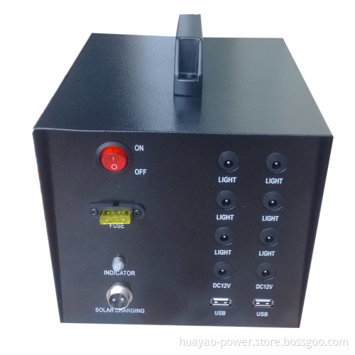 40W Solar Panel Kit for Light and Fan and TV